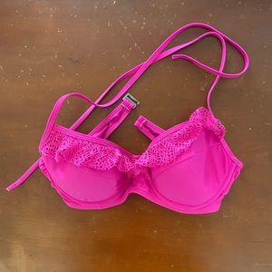 Hollister push up swim top